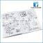 Cute cover design paper color filling book
