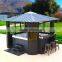 Fully enclosed SPA Gazebo,11 x 11FT