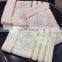 Embroidery cotton bath towel 2pcs set