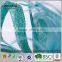 blue feather fascinator of sinamay