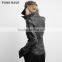 PY-158 PUNK Plus Size Skinny Shrink Leather Fashion Jacket Ladies Blouses