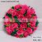 Hot sale artificial wedding flower; Beautiful hot pink color flower for home,hotel,event,party&wedding decoration(MFL-001)