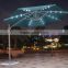 LED Circular Roman outdoor umbrella