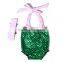 New arrivel toddler mermaid romper and headband set, toddler mermaid romper and headband set