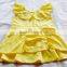 Wholesale high quality little kids fancy dress lovely summer dress girls lace frock designs