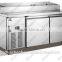 Arsenbo stainless steel working table refrigerator/Chinese manufacturer pizza refrigerator
