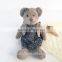 Stuffed teddy bear toys with clothes