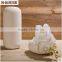 Jingdezhen creative modern white decorative art vase set with flower