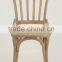 New design antique vintage solid wooden dining chair/ high back restaurant chair(FC152-OAK)