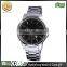 Japan Quartz Shiny Stainless Steel Metal Band Oem Watch for Men