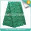 Hangzhou french lace fabric / sequin and beaded fabric / bobbin lace patterns For Flower Girl Dresses                        
                                                Quality Choice