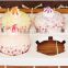 2016 hot sale custom Hello Kitty folding cardboard cake box,food packaging box