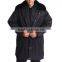 Black Multifunctional Peach Skin Polyester Winter Warm Jacket