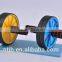 New 2015 Detachable Portable Workout Training Wheel roller Abdominal Roller with free knee pad power wheel