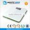 150kg LCD Digital Electronic Glass Body Human Weight Scale