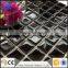 crystal glass mosaic in black