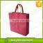 polypropylene shopping bags/tnt non woven bag/non woven shopping bag logo silk print MOQ 5000pcs