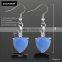 Online Shopping Stainless Steel Red Glass Earring