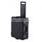 Hard solid portable travel Hard Plastic plywood gun carry cases with wheel_1000002121