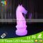 Rechargeable Led Decoration Light Led Chess Led Horse RGB Luminous Elegant Unique Floor Lamps