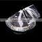 China supplier Wholesale Round shaped crystal trophy clock ,crystal trophy for souvenir
