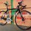 2015 good quality 700c black road bike/bicycle