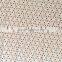 Factory made fashion white cotton lace embroidery fabric for garment