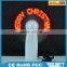 2016 new products party giveaways programmable plastic led message fan