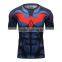 2016 Movie Superman v Bat-man/Wonder Man T-shirt Cool Novelty Tshirt Men Dawn of Justice Tee Sports T-Shirts