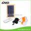 3W Mini Solar Power Kits With 7200mAH Solar Power Bank And 3PCS*1.5W LEDs for Lighting
