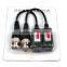 Hot selling High quality Long-distance black Color Passive CCTV video balun Anti-jamming video balun with rj45 YJS-202P