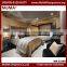 MA-1520H Luxury Hotel Bedroom Furniture Wooden Queen Size Hotel Room Bed Designs