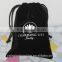 Pesonalized Velvet Jewelry Pouch, Black Velvet Drawstring Pouch                        
                                                Quality Choice