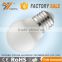 E27 led bulb light G45AP 5W 410LM E14/E27 CE-LVD/EMC, RoHS, TUV-GS Approved Aluminium Plastic