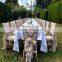 Discount New Design Wholesale Curly Willow Wedding Chair Cover Sash with Hood                        
                                                Quality Choice