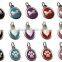 Silver Color Heart Shape Women Dog Tags