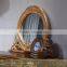 AB03-34 Antique Neoclassic Oval Mirror for Luxury Bedroom Sets-JLC Luxury Home Furniture