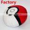 Factory good quality Stuffed Poke Ball pillow Round Cushion pokemon Pillow pokemon go pillow pokemon soft plush pillow