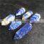 Natural Lapis Lazuli Double Points Crystal Pillars