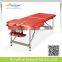 massage table warming pad hot sales! 2 section aluminum massage table