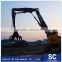 high quality Excavator Grapple Scrap Grab Hydraulic Orange Peel Grab PC400