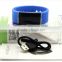 0.91 Inch OLED screen Anti-lost E-band S55 IP67 waterproof watch wristband bluetooth smart bracelet sync for smartphone