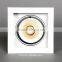 Downlighting led 20w cob recessed led grille light