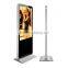 Slim fashion 65inch free standing digital signage for Releasing information