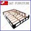 flat wooden bed frame/hinges bed frame