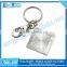 Factory fancy high end metal custom name silver promotional keychains
