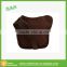 Leather patch Magnetic front closure leather bags for women shoulder waist bag with zippered coin pocket inside
