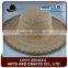 Crochet Straw Camouflage Fedora Hat