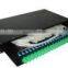 19 inch12 ports/24 ports/72 cores Pull-push type fiber optic Rack-mount path panel