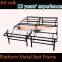 Folaable Metal Platform Bed Frame and Mattress Foundation Queen